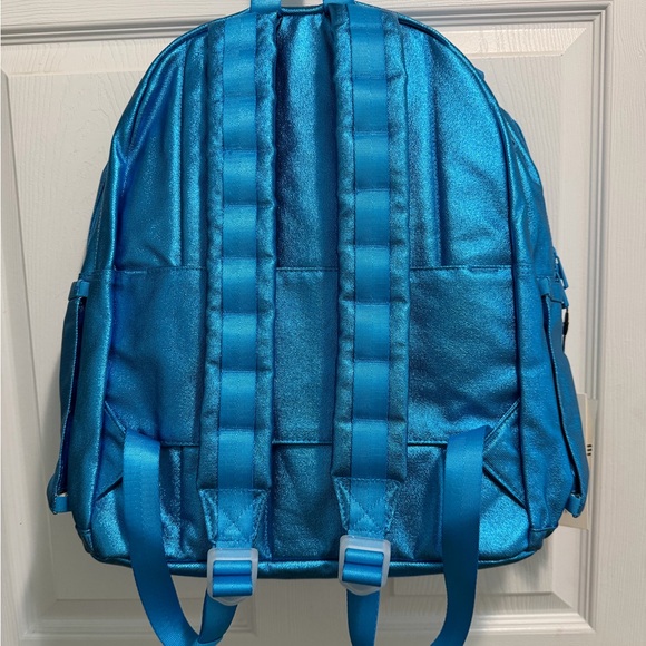 STATE Metallic Kane Kids Blue Backpack - Picture 2 of 10